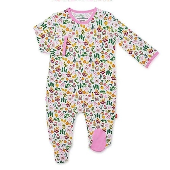 MAGNETIC ME MODAL FOOTIE PICKLE MY FANCY 0/3m - Picture 1 of 4